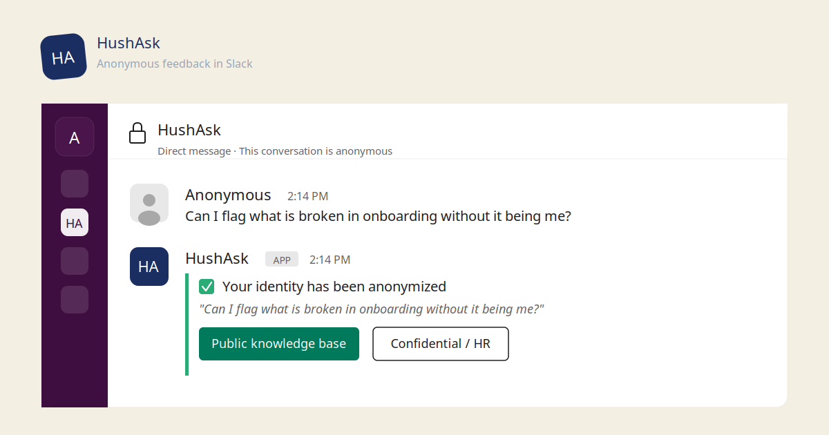 Anonymous Onboarding Feedback: What New Hires Won't Tell You in Week One